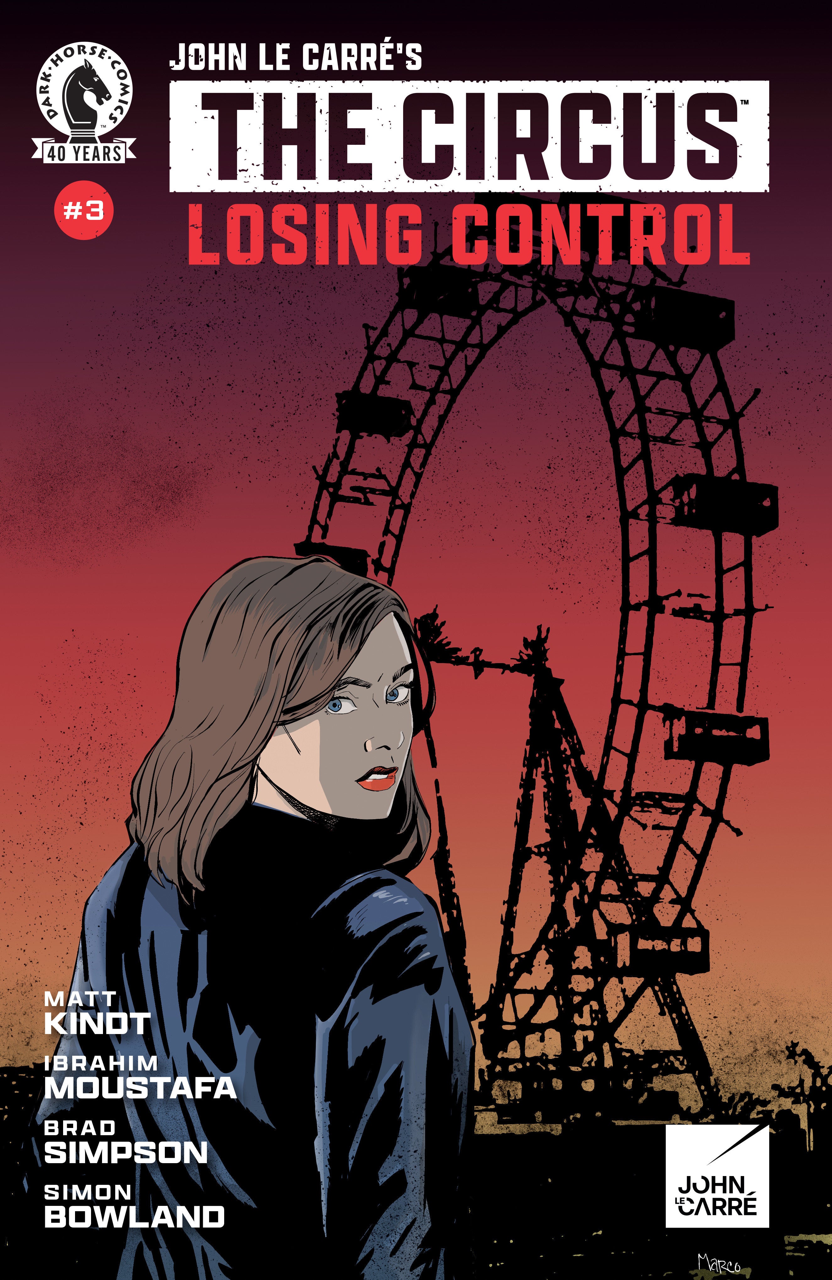 John le Carre's: The Circus--Losing Control #3 (CVR A) (Maro Finnegan)