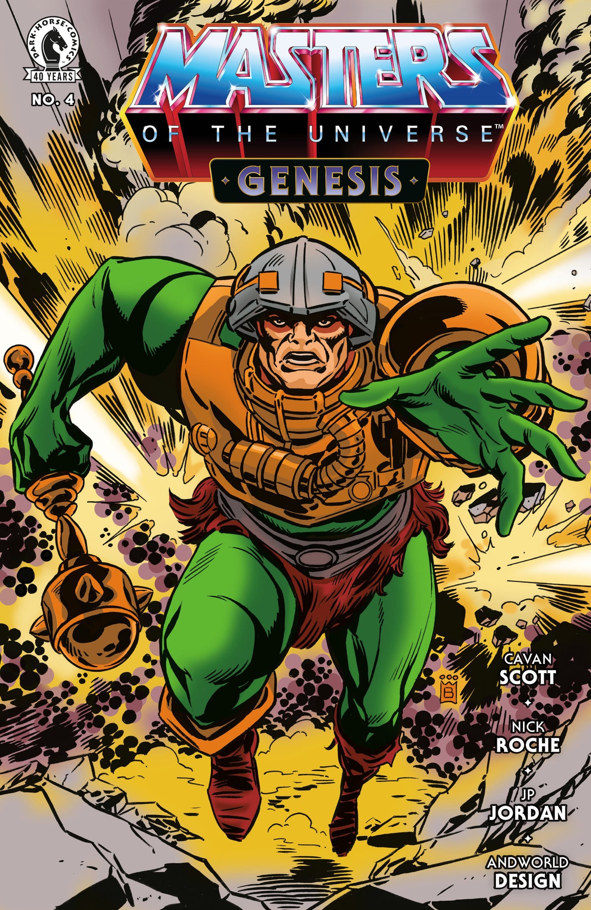 Masters of the Universe: Genesis #4 (CVR A) (Mark Buckingham)