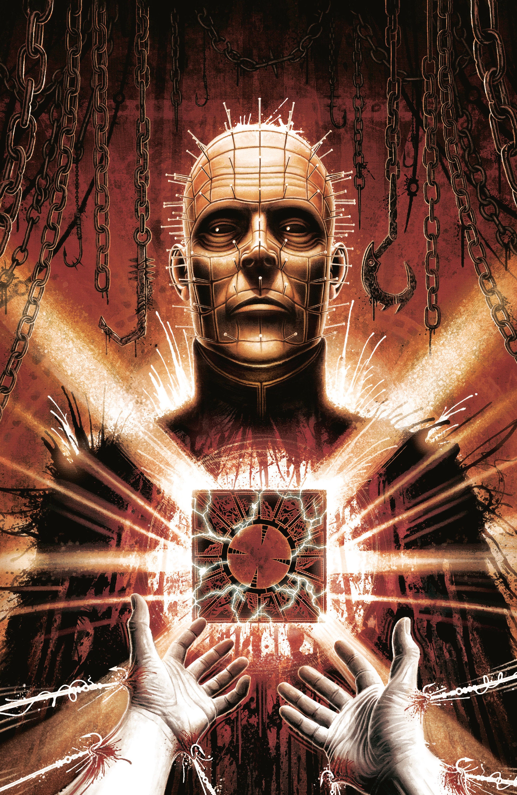 Hellraiser: Resurrections - New Wounds #1 F Unlimited Variant (Full Art, Simpson)