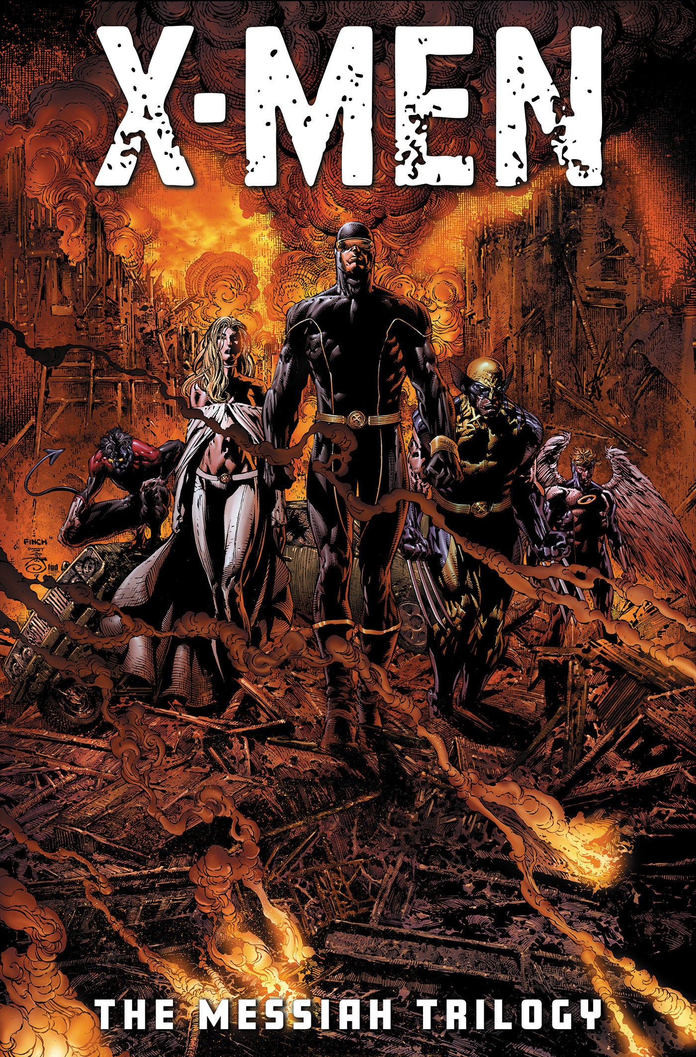 X-Men: The Messiah Trilogy Omnibus David Finch Cover