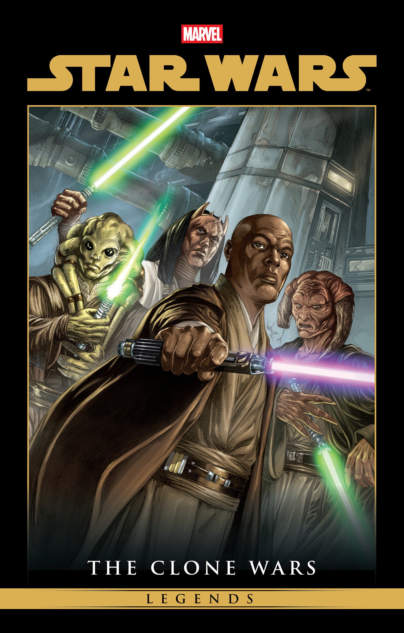 Star Wars Legends: The Clone Wars Omnibus Vol. 1 Jan Duursema Cover