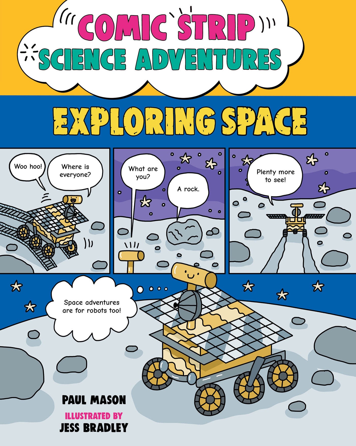 Comic Strip Science Adventures: Exploring Space