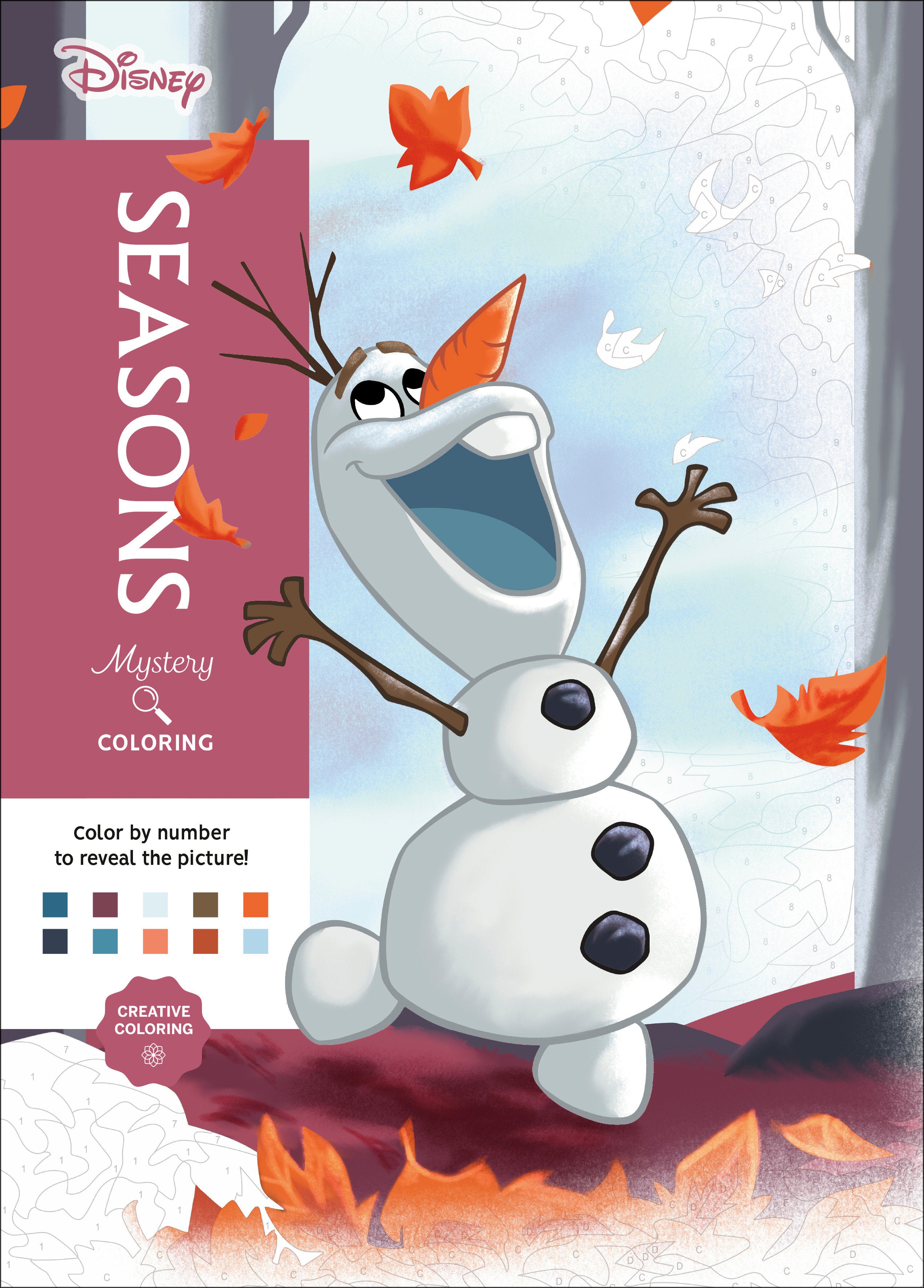 Disney Mystery Coloring: Seasons