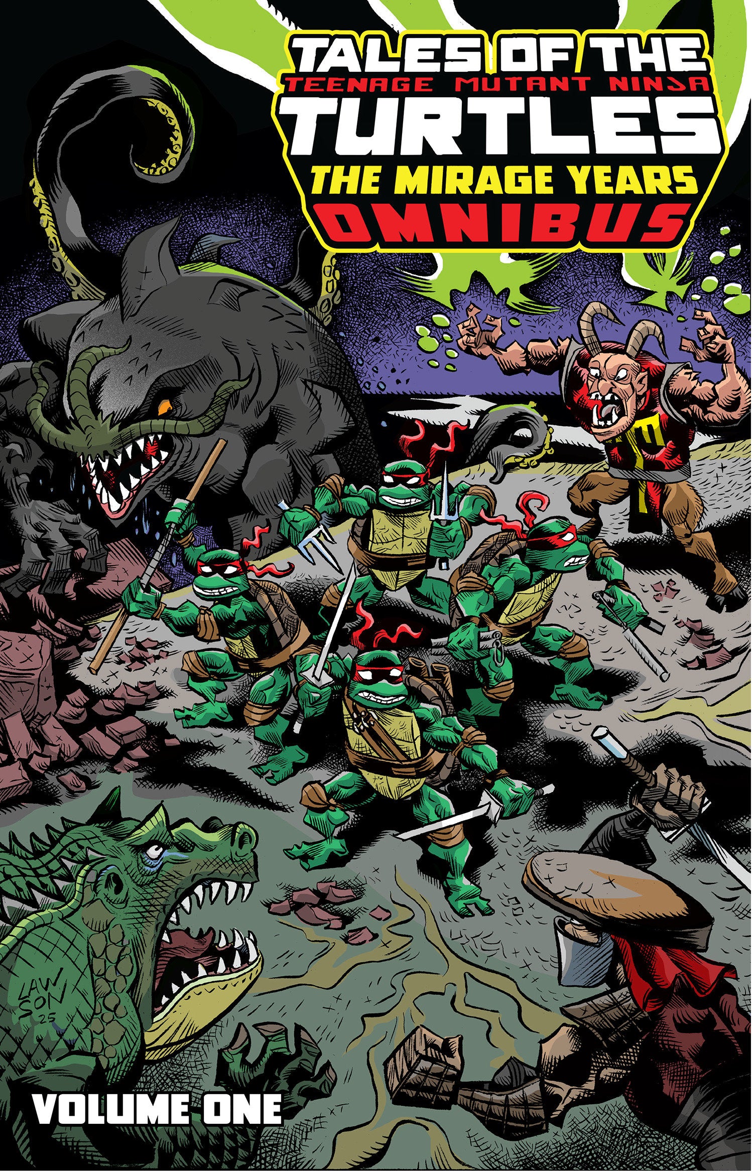 Tales of the Teenage Mutant Ninja Turtles: The Mirage Years Omnibus, Vol. 1