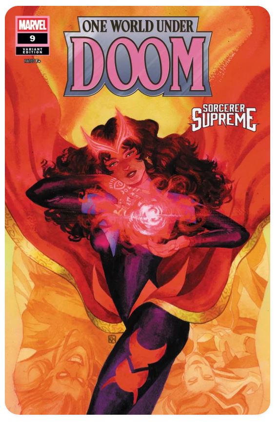 ONE WORLD UNDER DOOM #9 KEVIN WADA SPOILER VARIANT