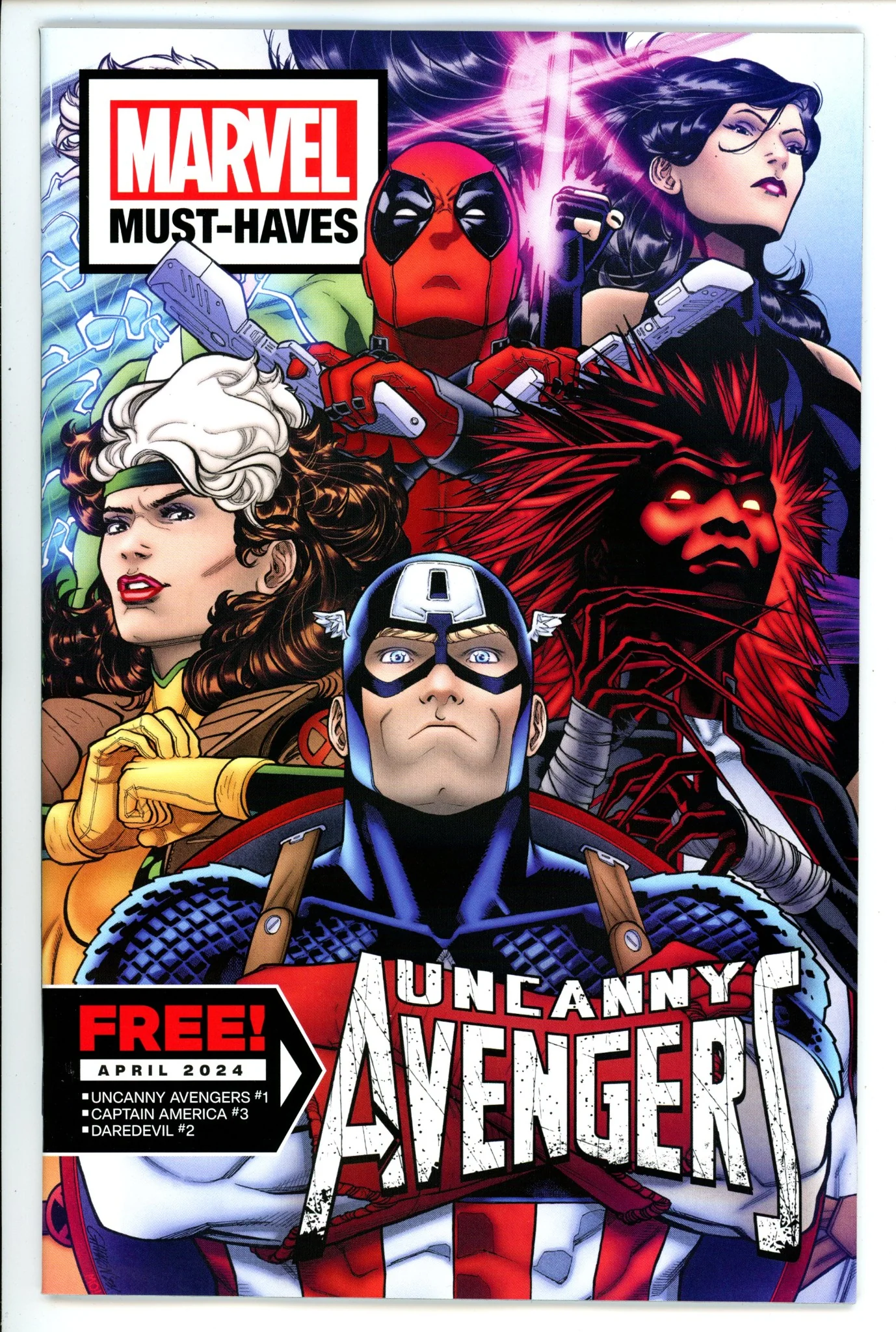 FREE Marvel Must Haves Uncanny Avengers April 2024