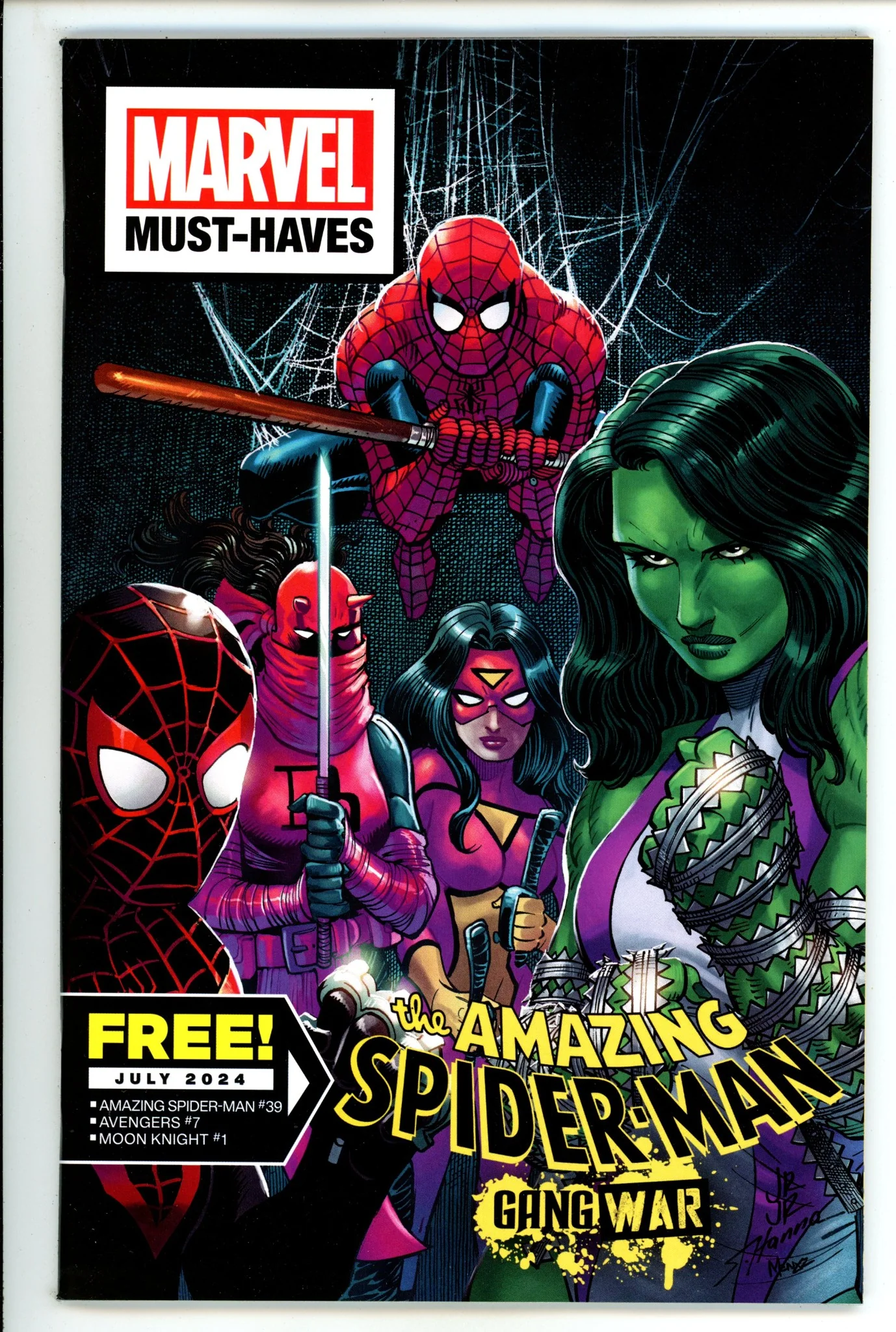 FREE Marvel Must Haves Amazing Spider-Man Gang Wars July 2024