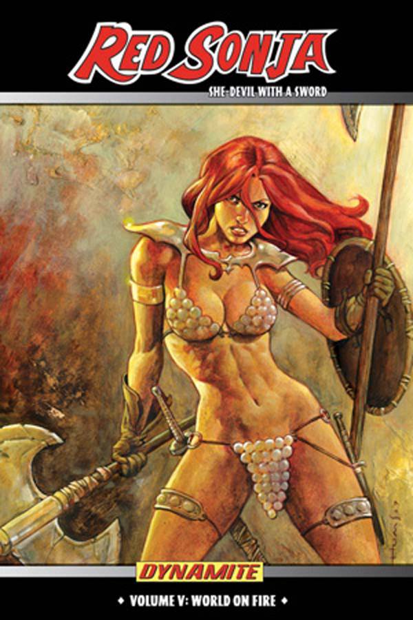 RED SONJA SHE DEVIL TP VOL 05 WORLD ON FIRE (MR) (C: 0-0-2)