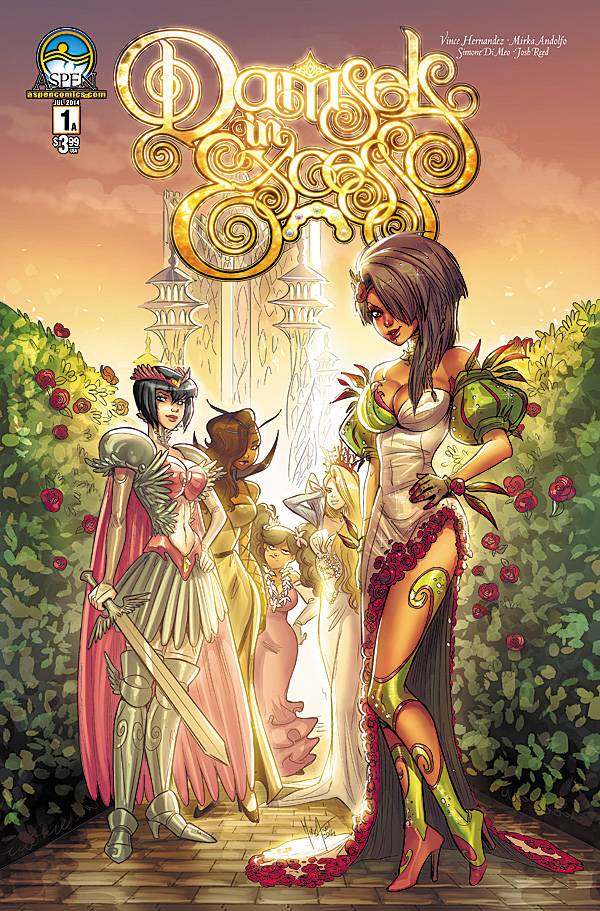 DAMSELS IN EXCESS #1 DIRECT MARKET CVR A