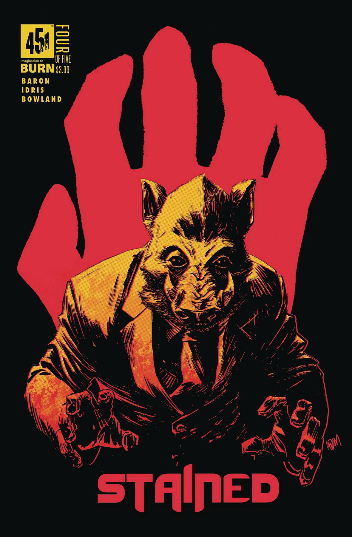 STAINED #4 (OF 5) CVR B GORHAM INCV