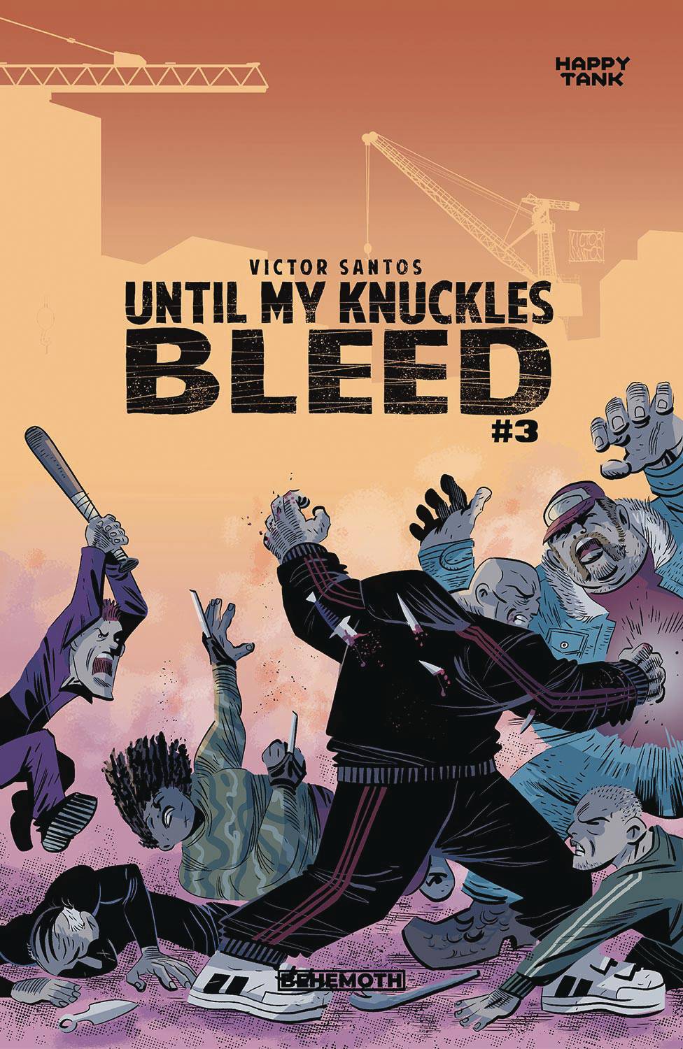 UNTIL MY KNUCKLES BLEED #3 CVR C SANTOS