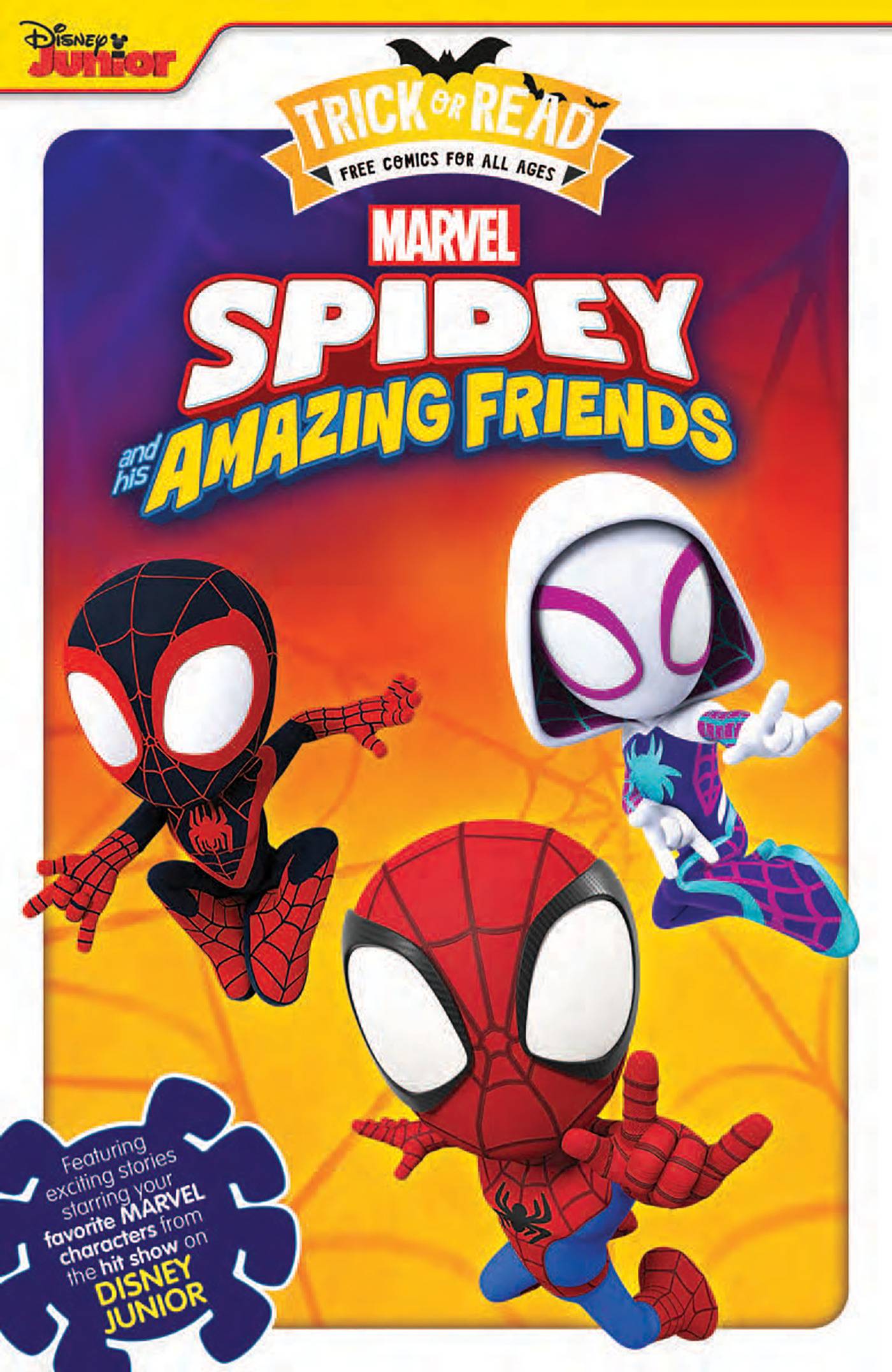 SPIDEY AMAZING FRIENDS HALLOWEEN TRICK OR READ 2023
