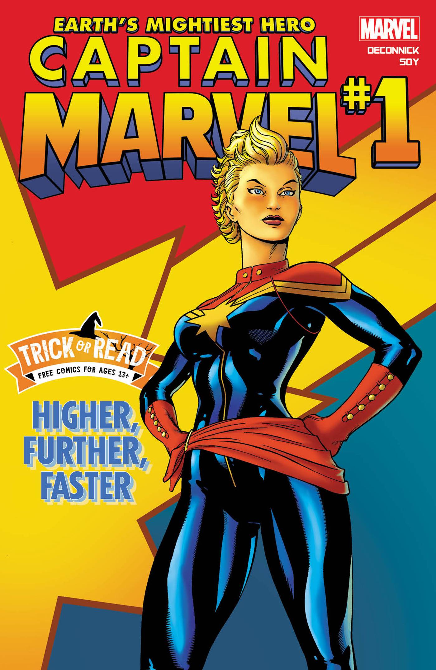 CAPTAIN MARVEL HALLOWEEN TRICK OR READ 2023