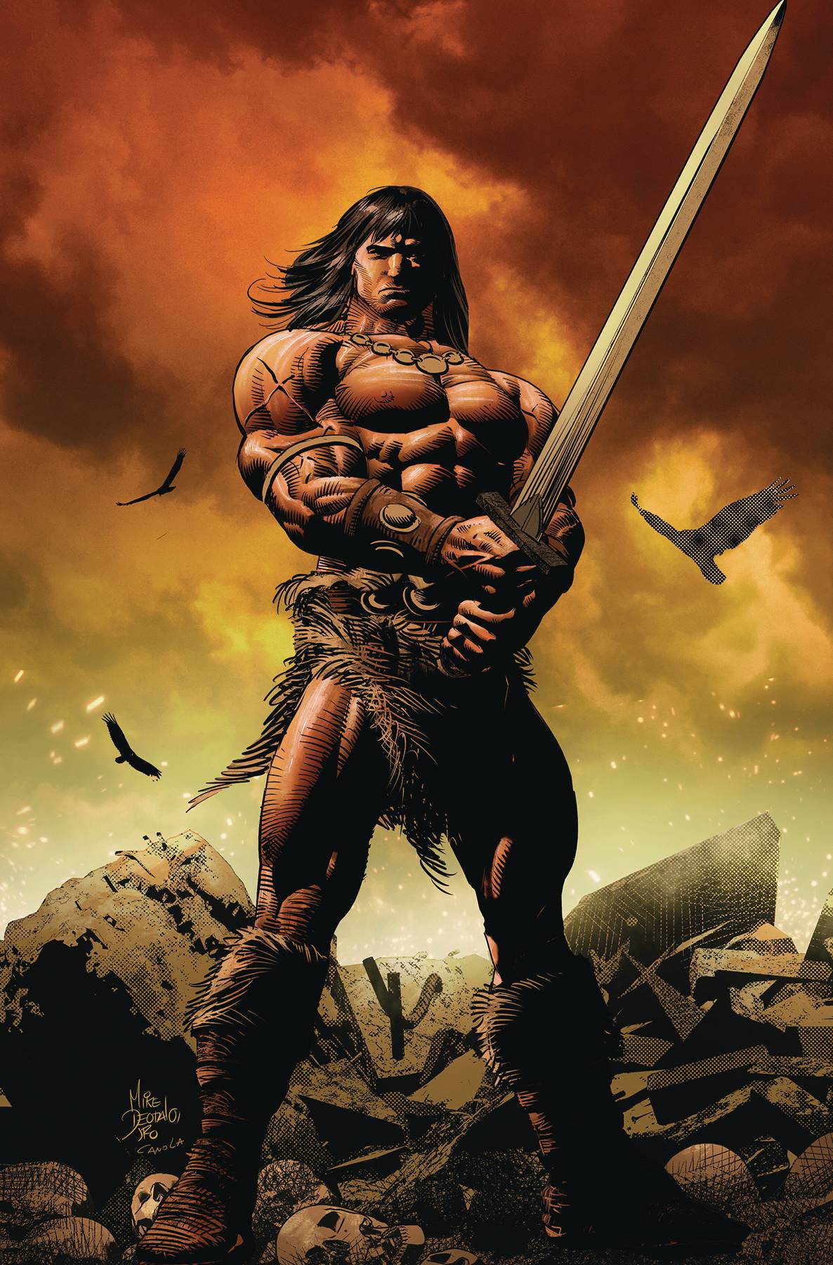 LCSD 2023 CONAN BARBARIAN #5 FOIL DEODATO VIRGIN