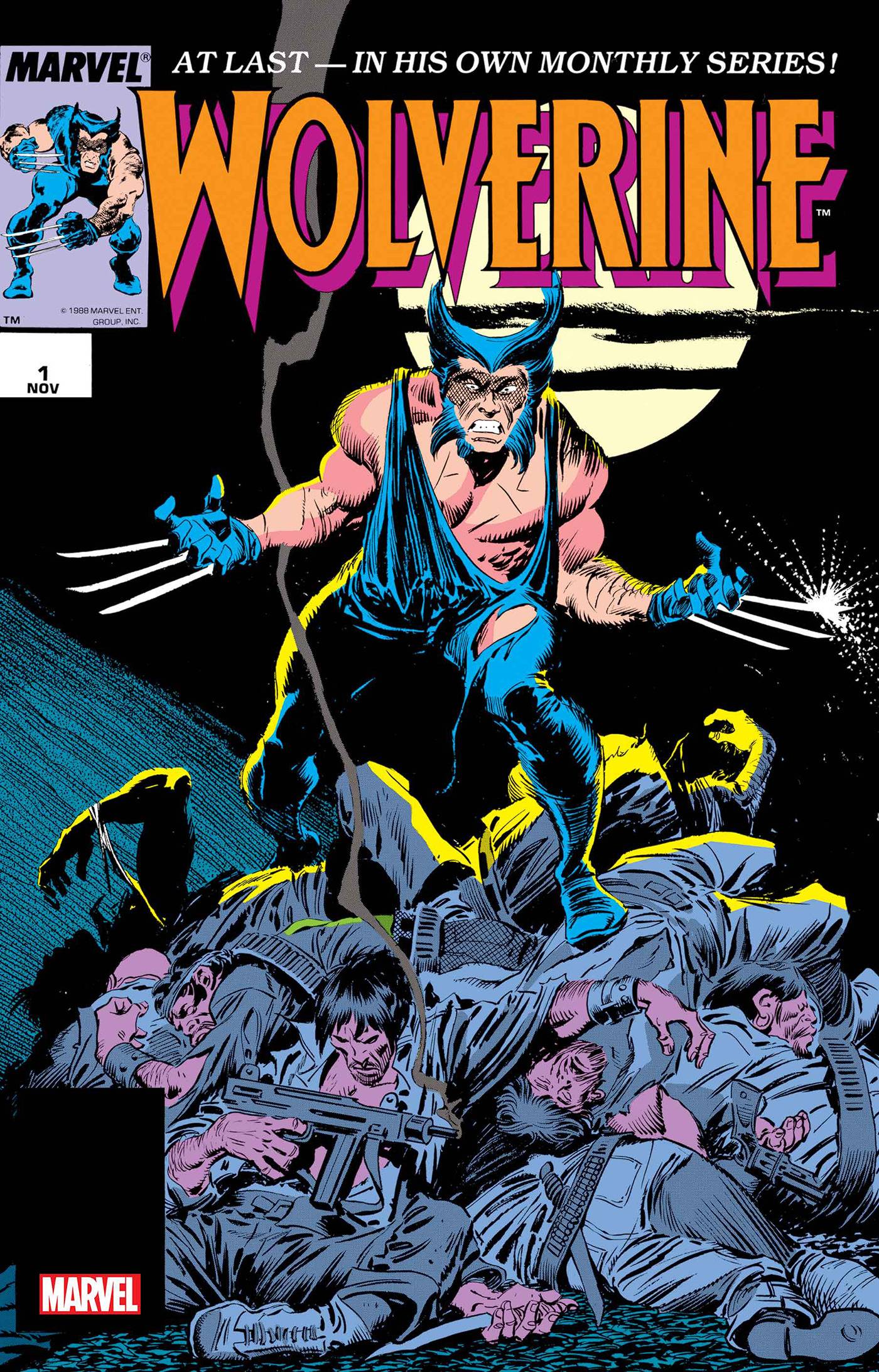 WOLVERINE CLAREMONT BUSCEMA #1 FACSIMILE ED FOIL (Net)