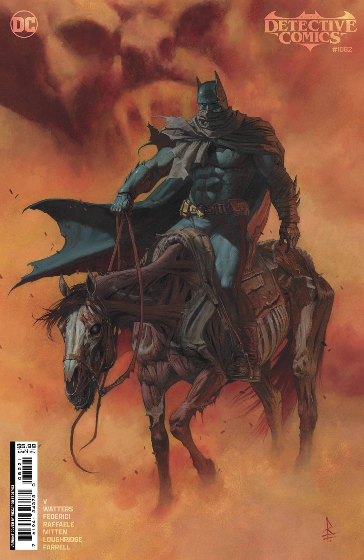 DETECTIVE COMICS #1082 CVR B RICCARDO FEDERICI CSV