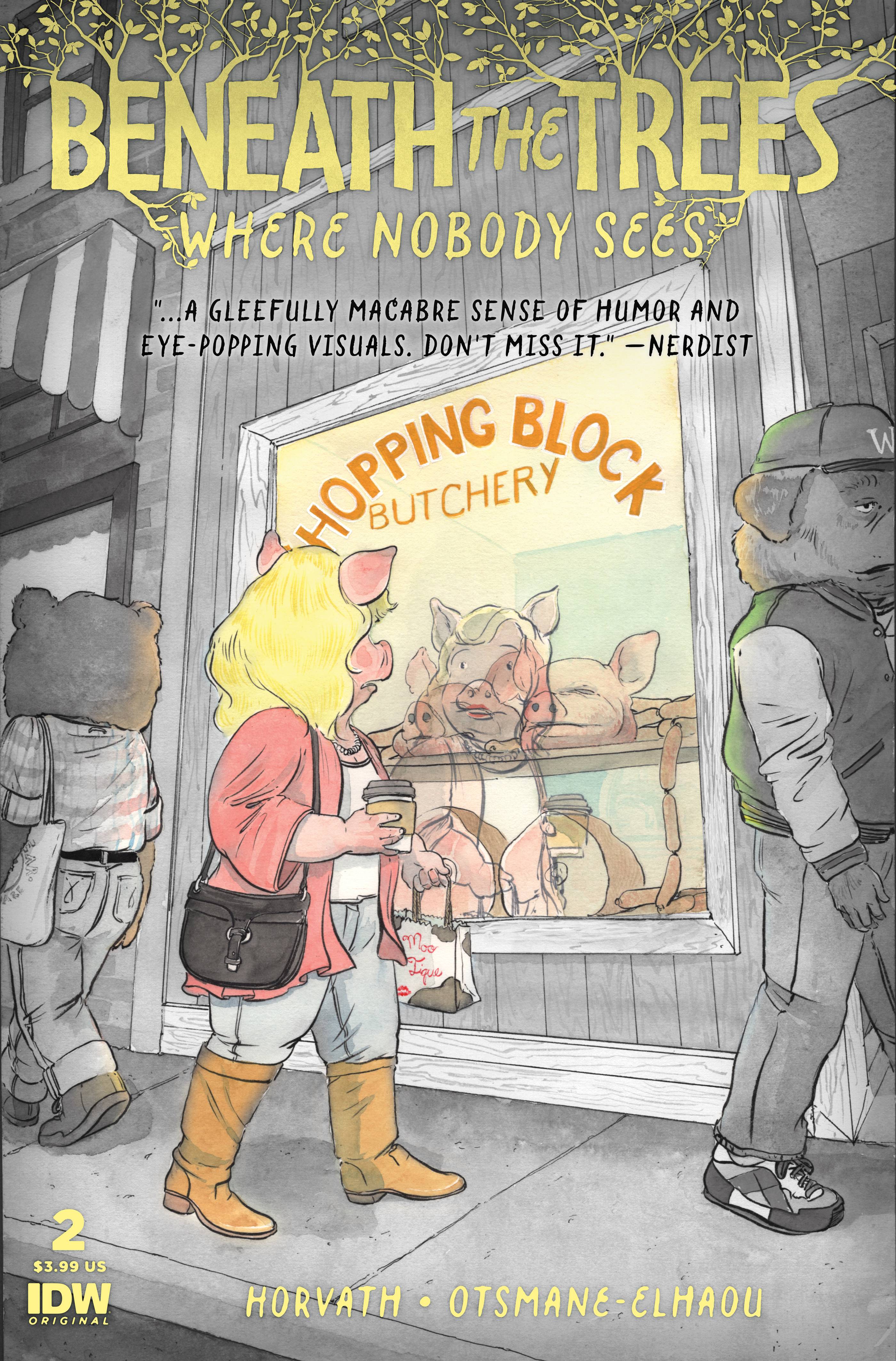 BENEATH TREES WHERE NOBODY SEES #2 2ND PTG