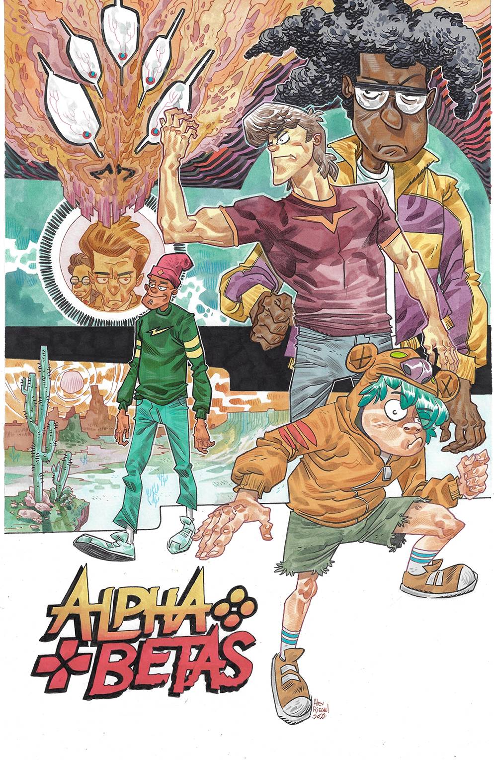 SDCC 2024 ALPHA BETAS #1 (OF 4) MASSIVE EXC RIEGEL