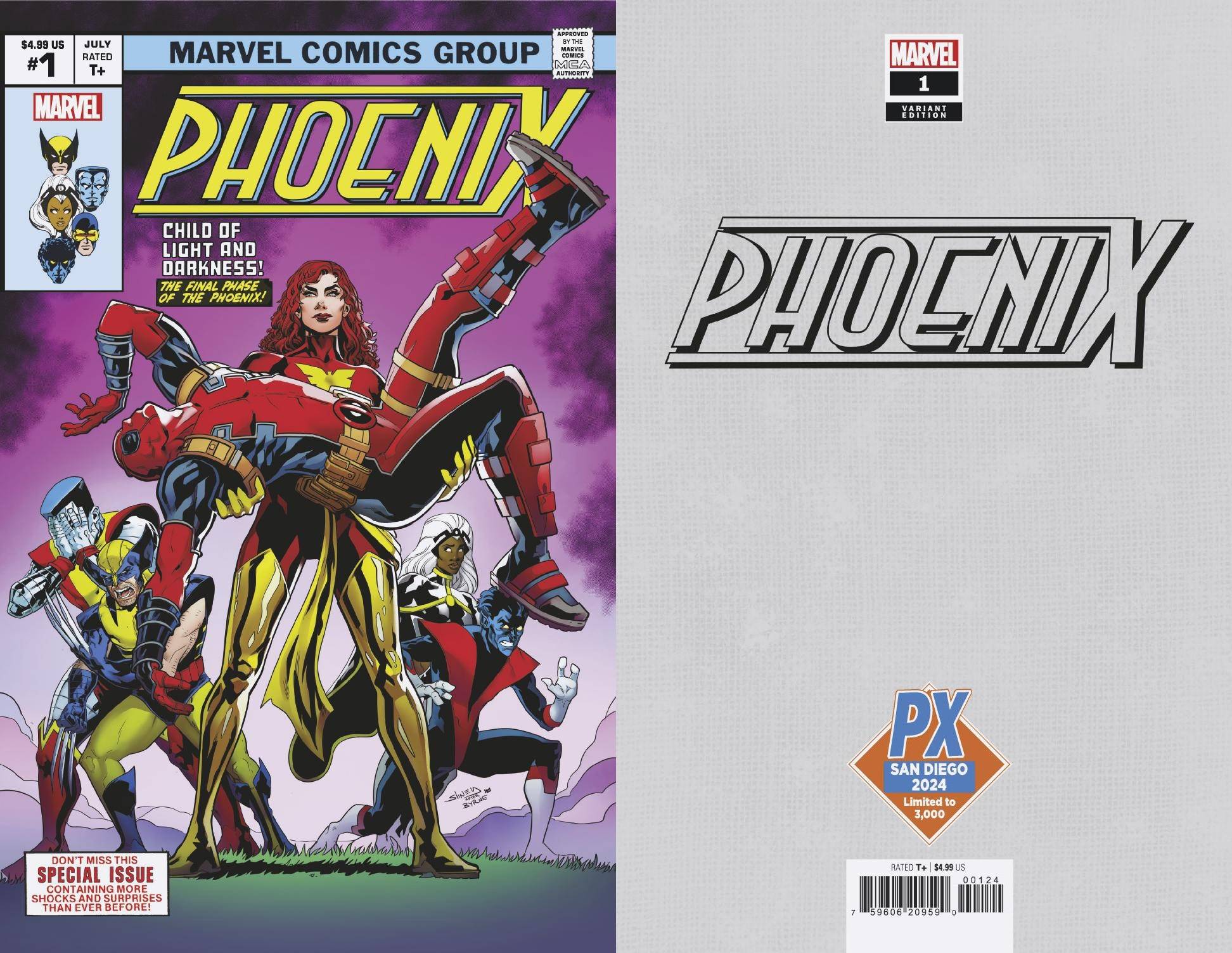 SDCC 2024 PHOENIX #1 WILL SLINEY PX VARIANT EDITION
