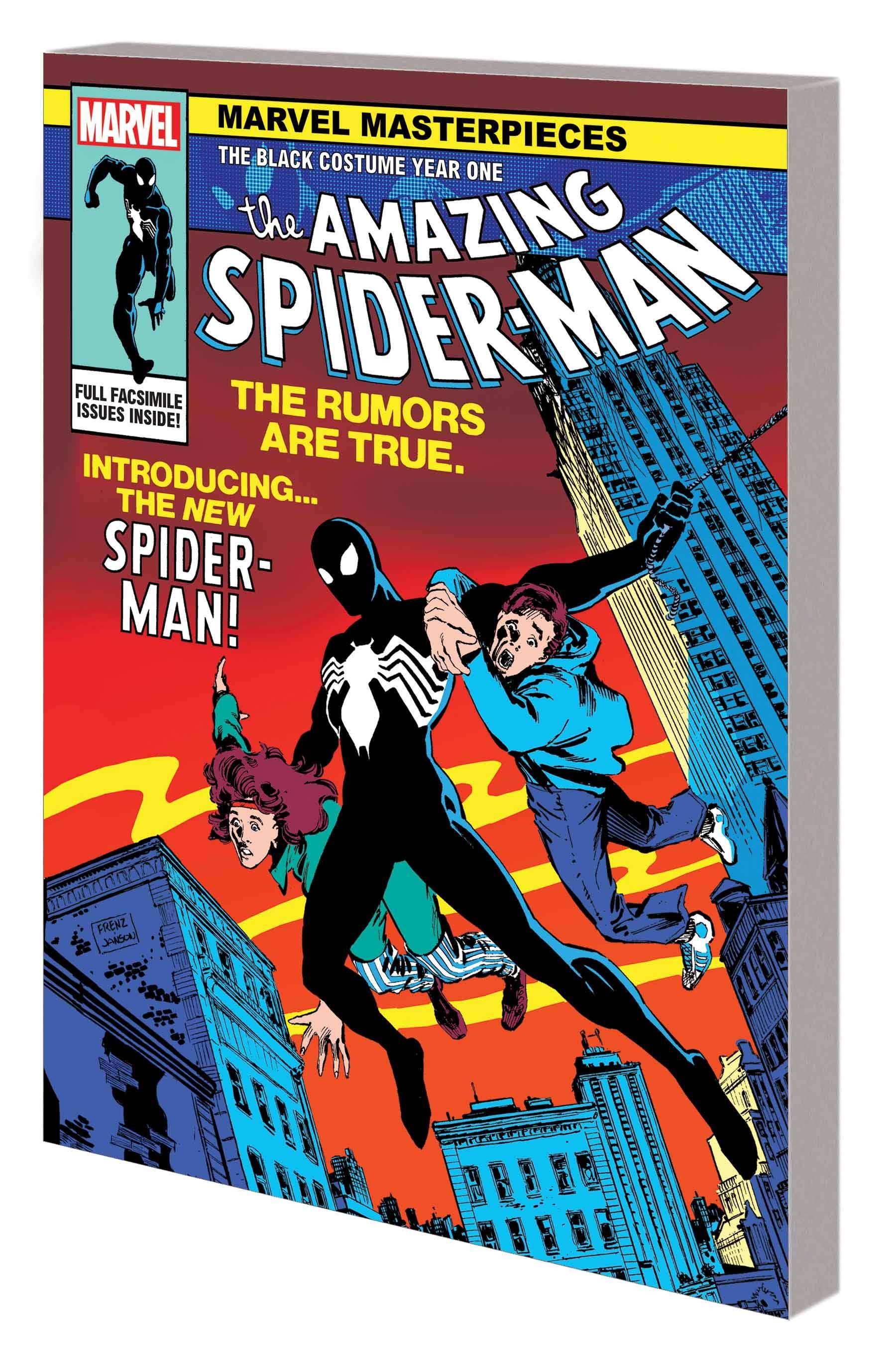 MMP AMAZING SPIDER-MAN BLACK COSTUME YEAR ONE GALLERY HC