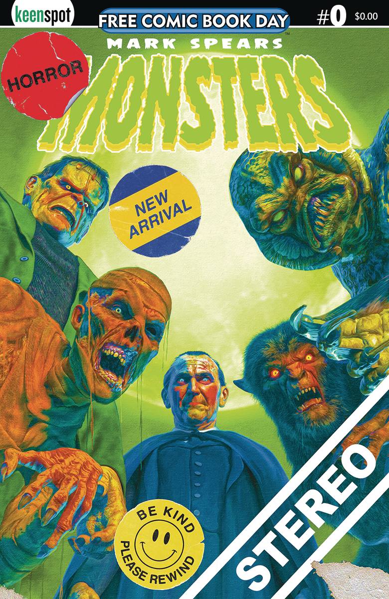 FCBD 2025 KEENSPOT MARK SPEARS MONSTERS #0 (Net)