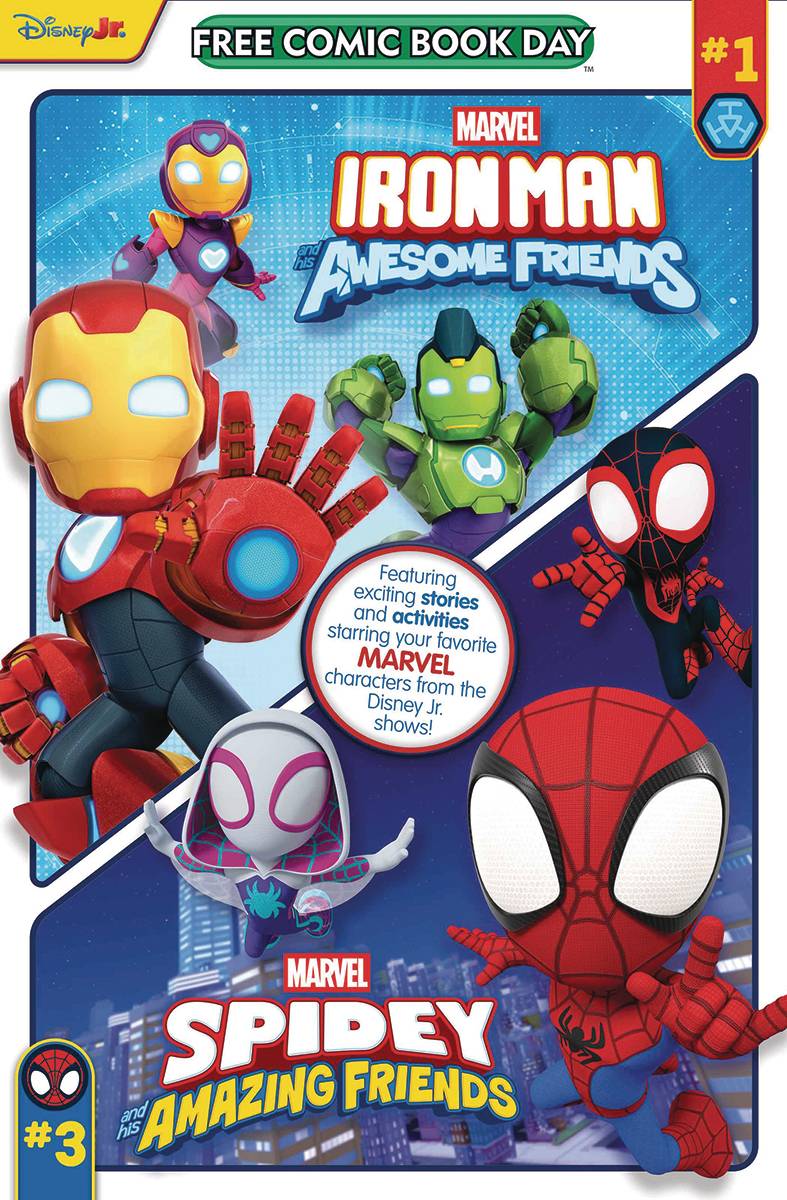 FCBD 2025 IRON MAN & FRIENDS SPIDEY & FRIENDS(BUNDLES OF 20)