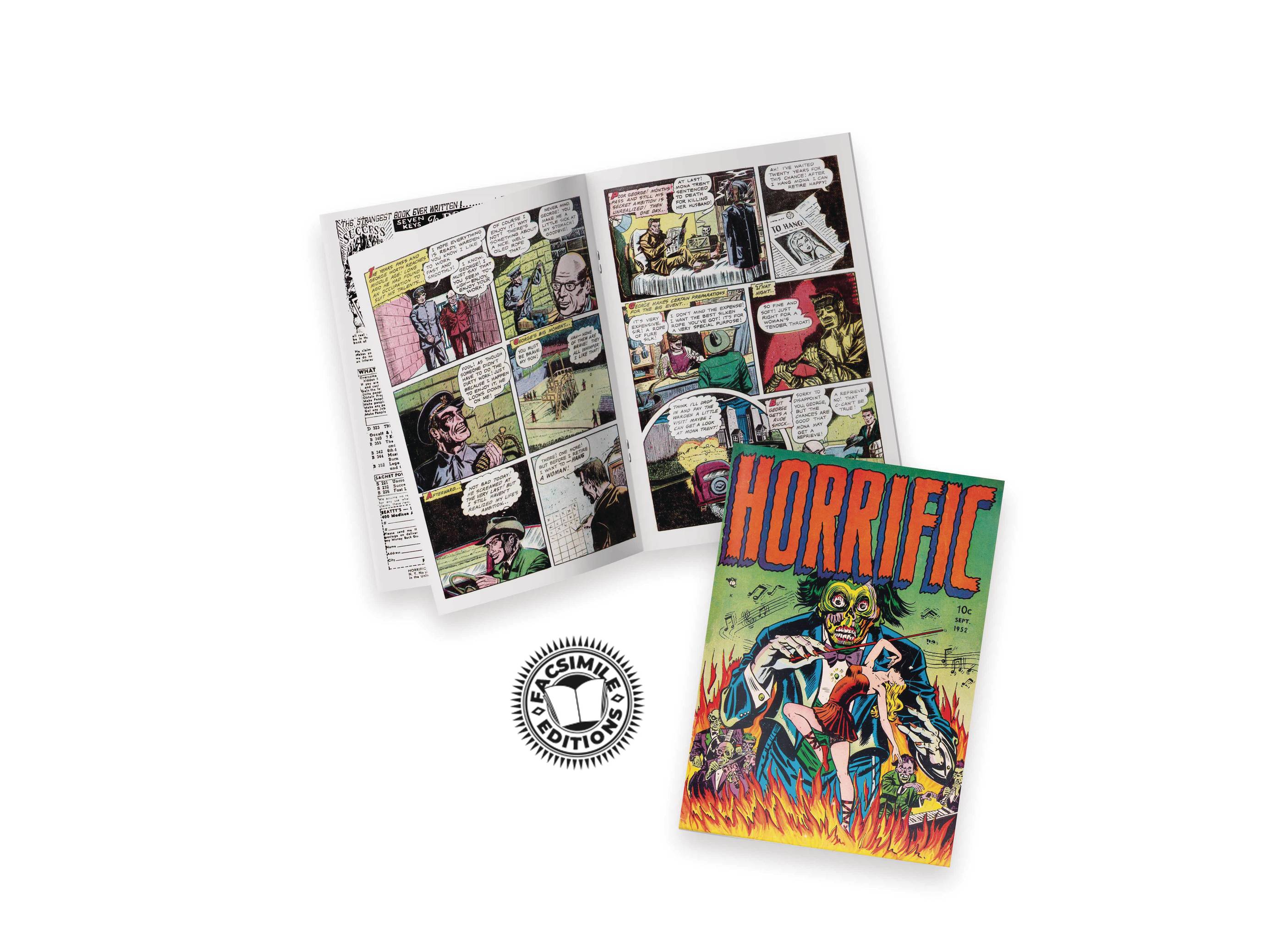 PS ARTBOOKS HORRIFIC FACSIMILE ED #1 (C: 0-1-2)