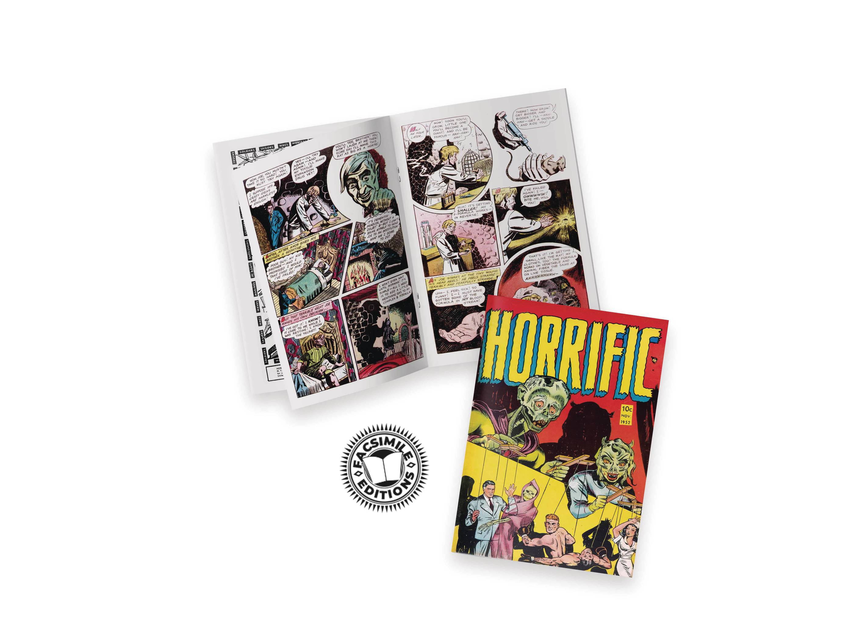 PS ARTBOOKS HORRIFIC FACSIMILE ED #2 (C: 0-1-2)