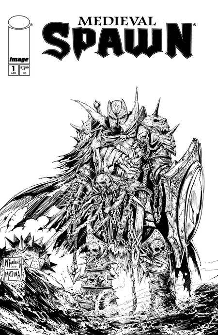 MEDIEVAL SPAWN #1 (OF 4) CVR B URIBE
