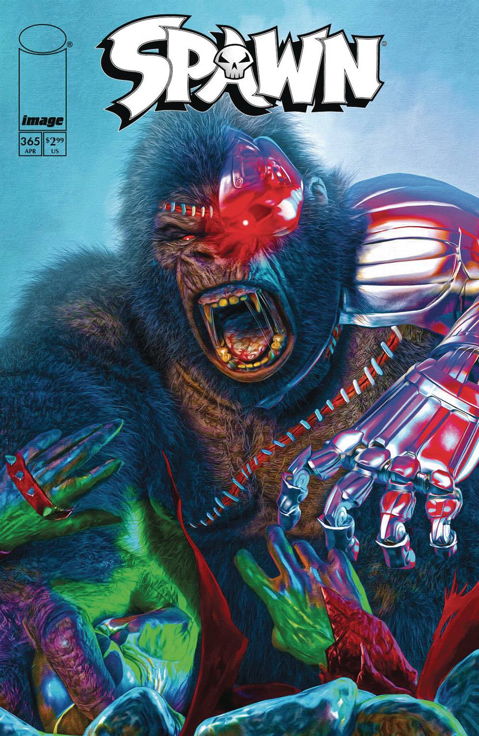 SPAWN #365 CVR B SPEARS