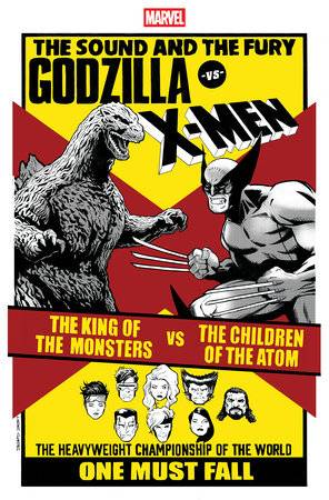 GODZILLA VS X-MEN #1 LEE GARBETT VERSUS VAR