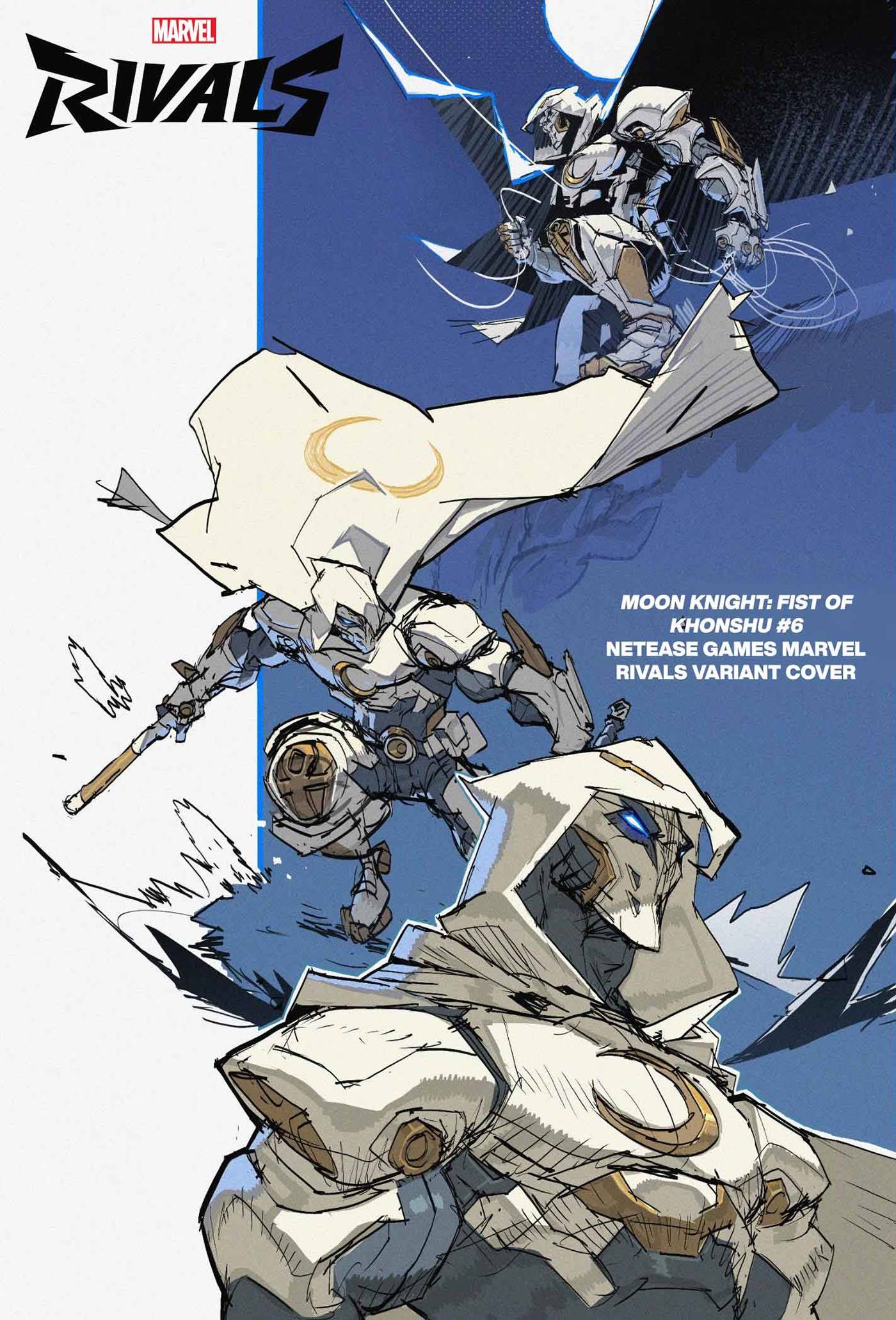 MOON KNIGHT FIST OF KHONSHU #6 NETEASE MARVEL RIVALS VAR (Imperfect)