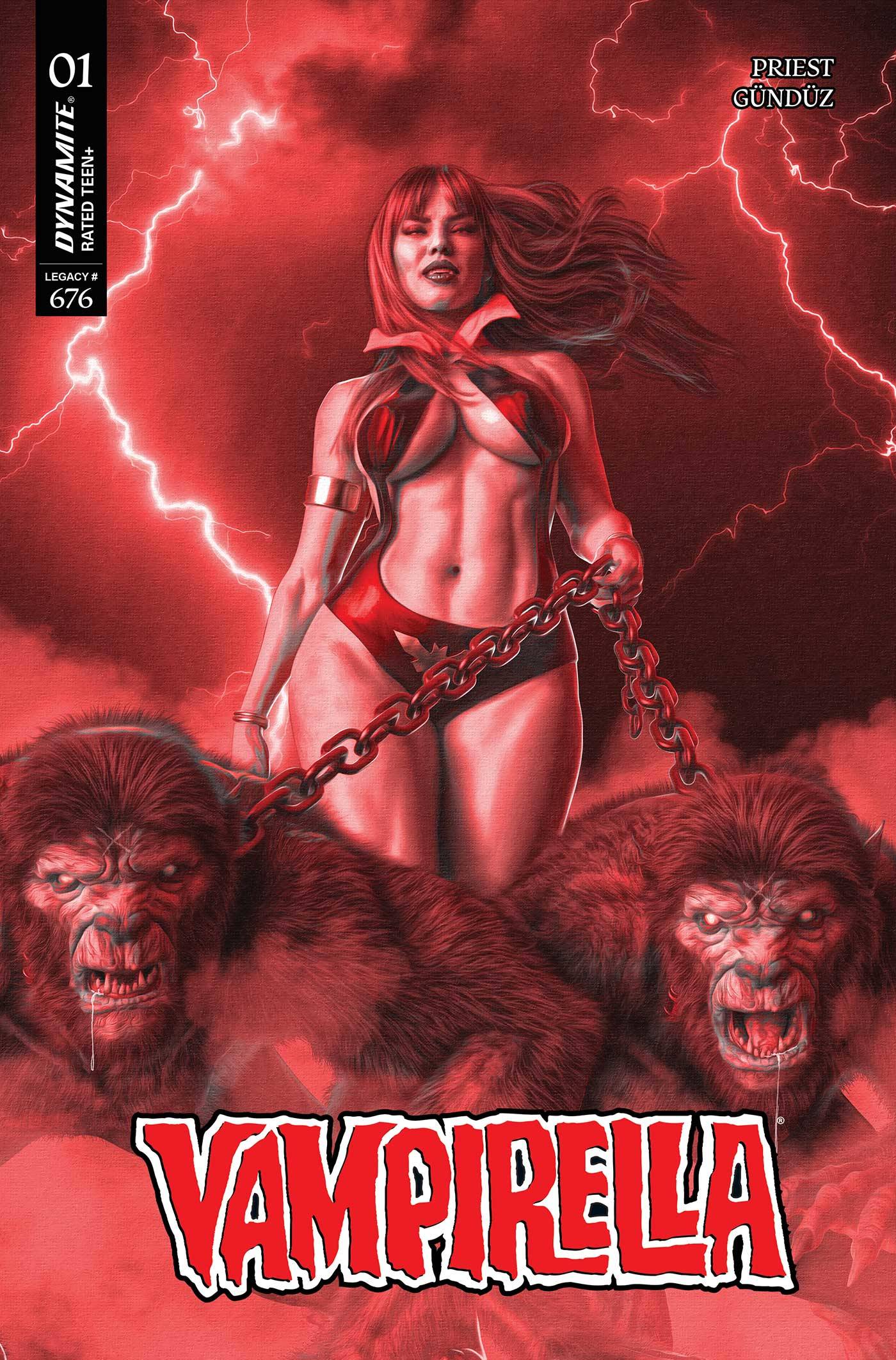 VAMPIRELLA (2025) #1 CVR ZF FOC 10 COPY INCV SPEARS RED – Thunder