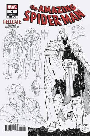 AMAZING SPIDER-MAN #6 10 COPY INCV JOHN ROMITA JR DESIGN VAR