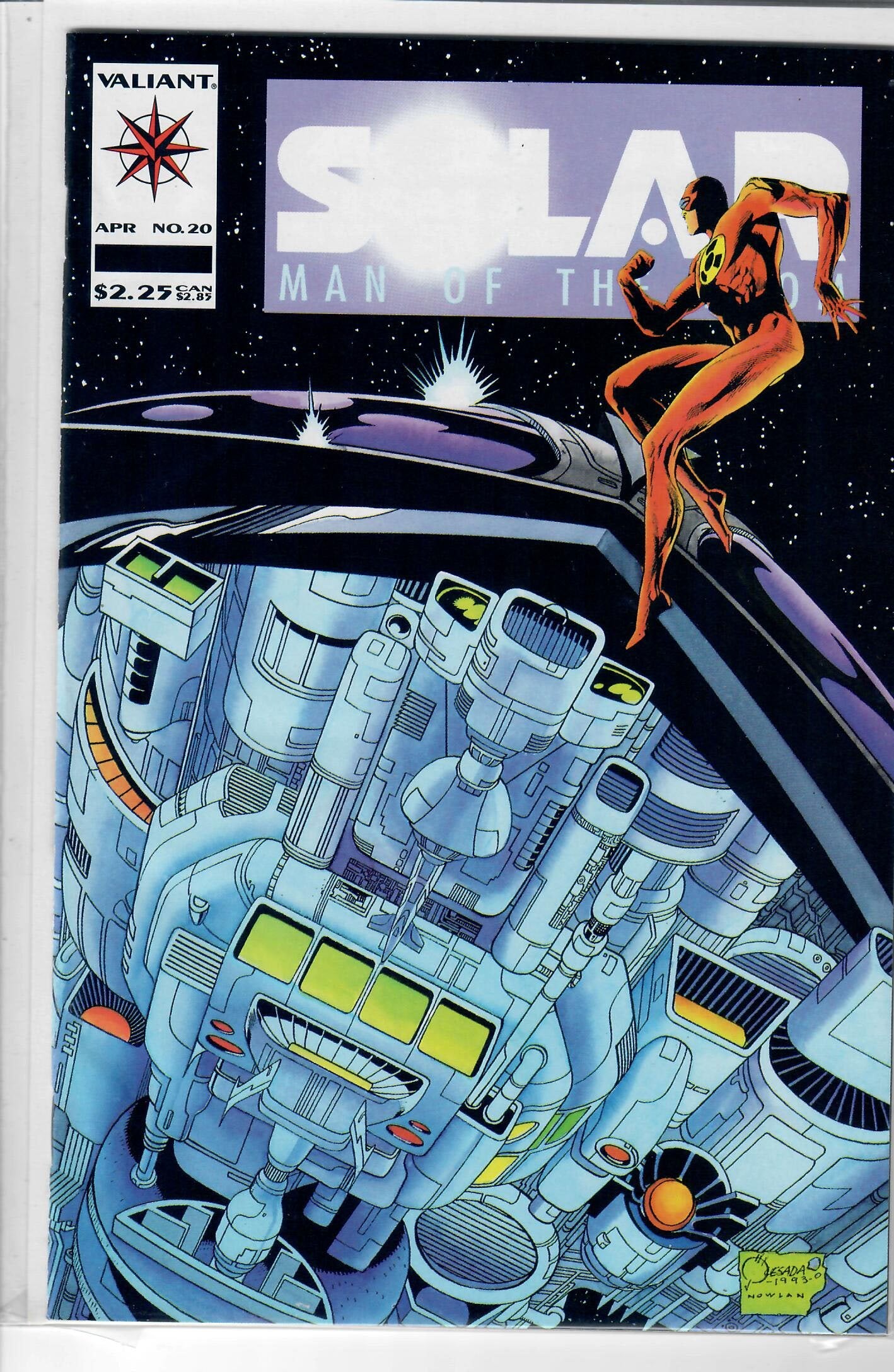 Solar, Man of the Atom, Vol. 1   #20