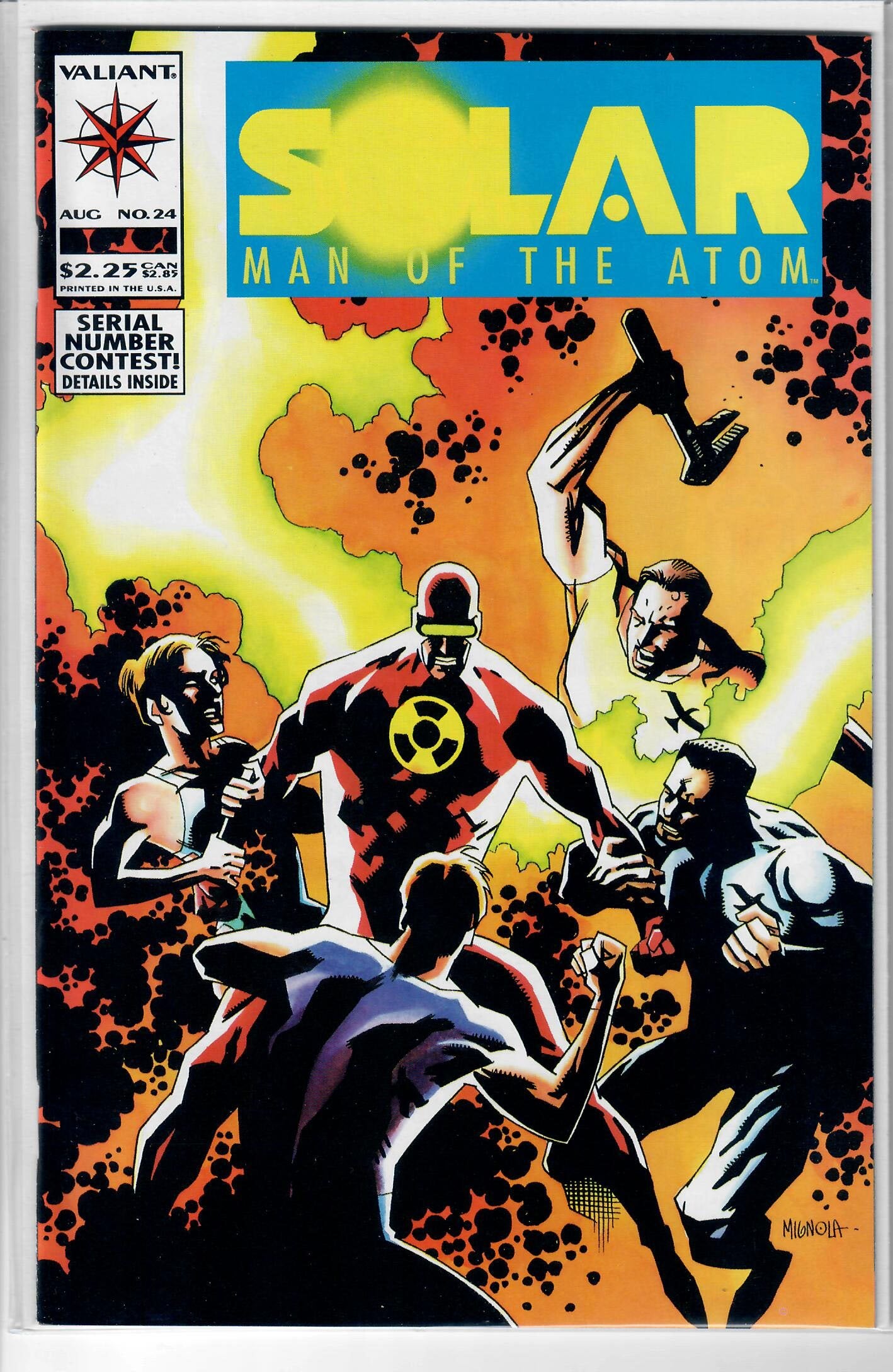 Solar, Man of the Atom, Vol. 1   #24