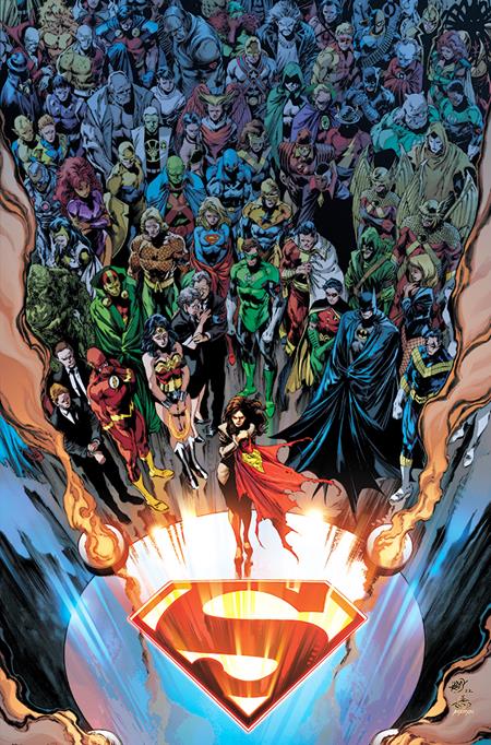DEATH OF SUPERMAN 30TH ANNIVERSARY SPECIAL #1 (ONE-SHOT) CVR C IVAN REIS & DANNY MIKI FUNERAL FOR A FRIEND VAR