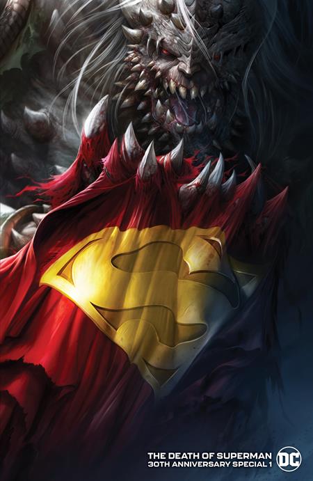 DEATH OF SUPERMAN 30TH ANNIVERSARY SPECIAL #1 (ONE-SHOT) CVR G INC 1:25 FRANCESCO MATTINA DOOMSDAY FOIL VAR