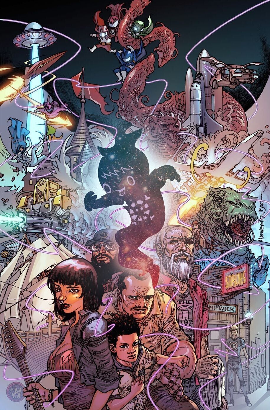 EIGHT BILLION GENIES #1 HARVEY TOLIBAO VIRGIN VARIANT EXCLUSIVE LTD 500