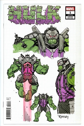 HULK #1 OTTLEY DESIGN VAR