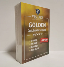 Golden Size - 7 1/2" x 10 1/2" 24pt Comic Boards