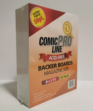 Magazine Size - 8 1/2" x 11" 56pt Comic Boards
