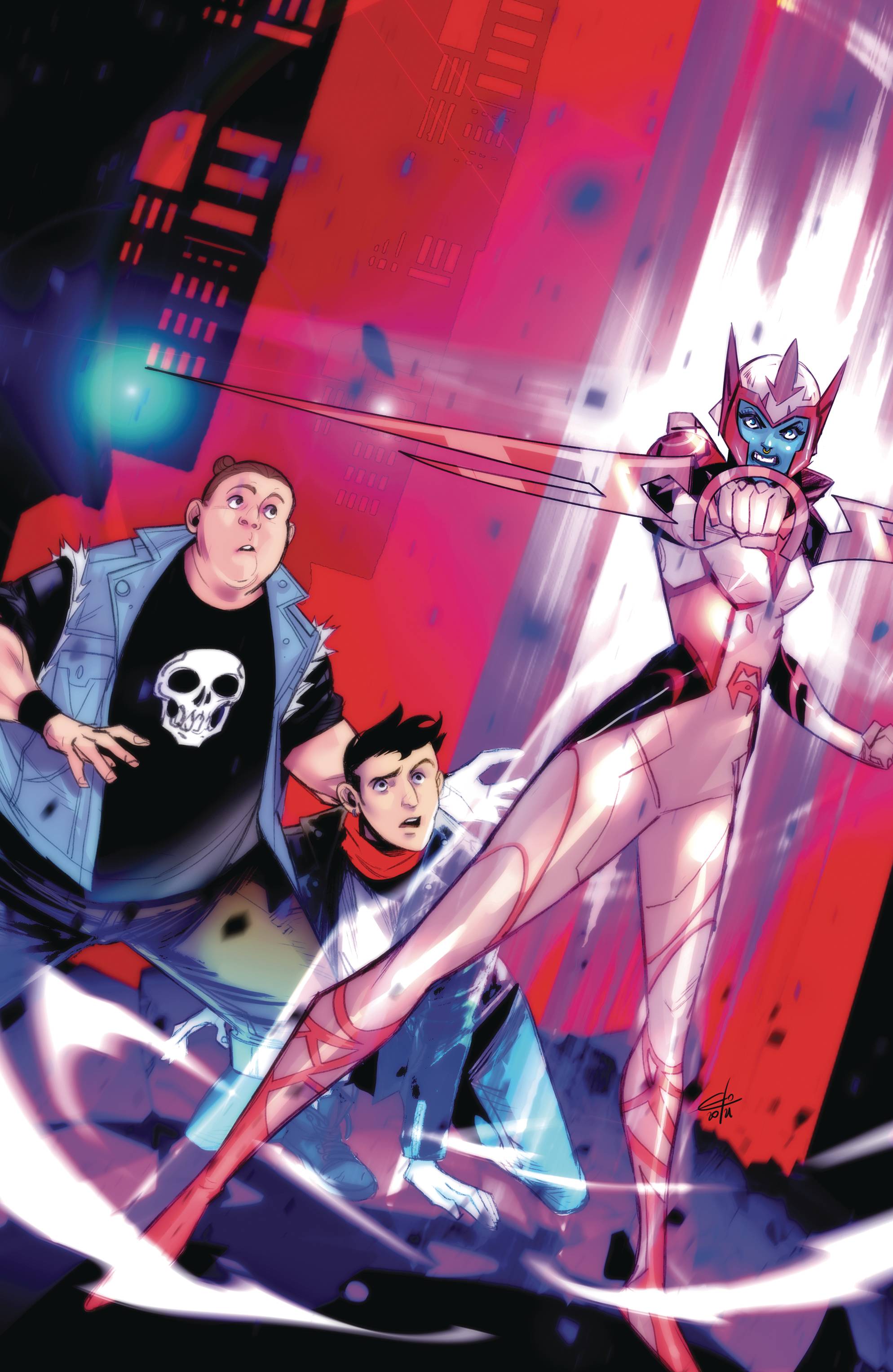 MIGHTY MORPHIN #12 CVR B LEGACY VAR CARLINI (C: 1-0-0)