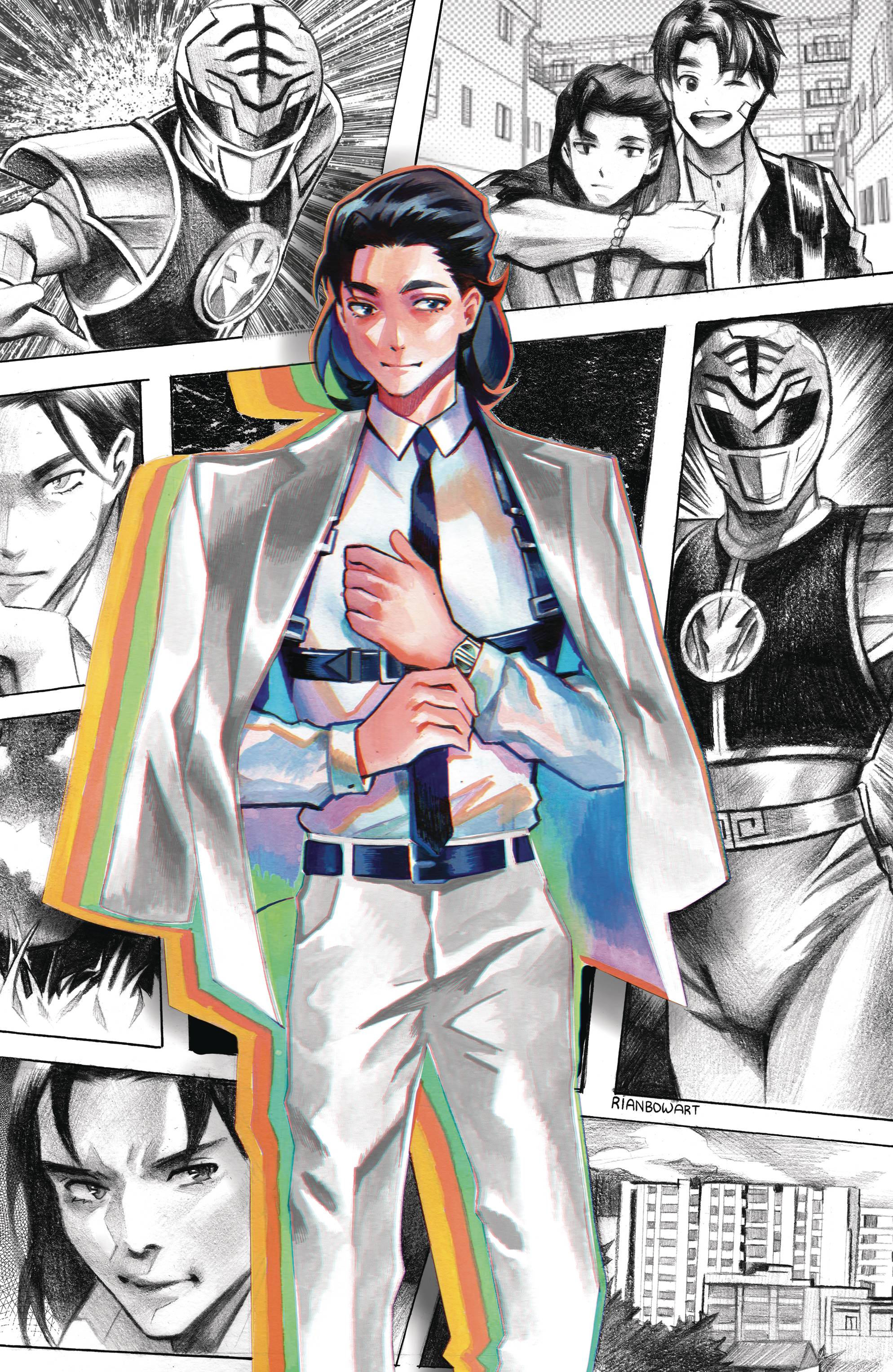 MIGHTY MORPHIN #12 CVR H UNLOCKABLE VAR GONZALES