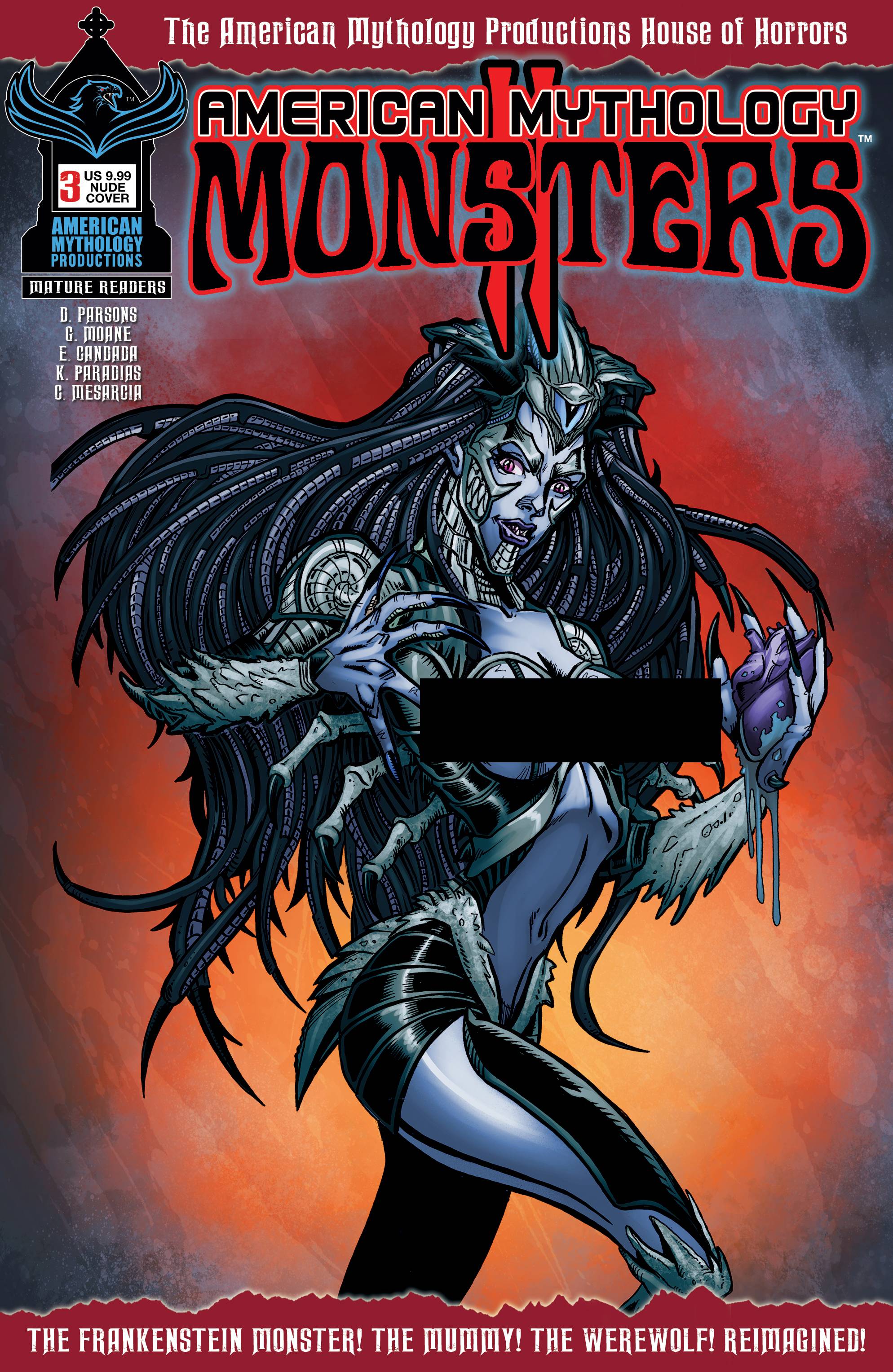 AMERICAN MYTHOLOGY MONSTERS VOL 2 #3 CVR B RACY (MR)