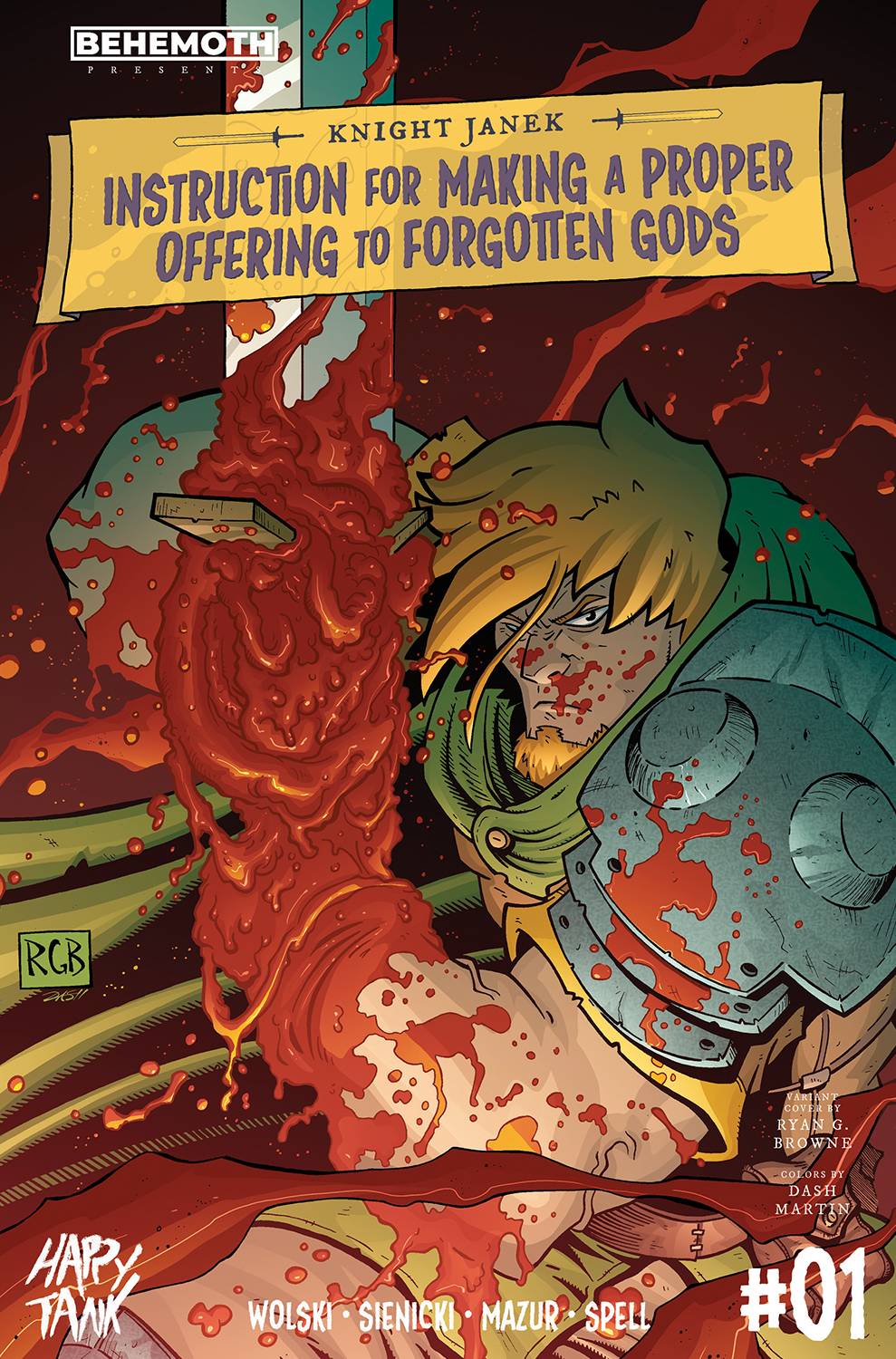 KNIGHT JANEK #1 (OF 3) CVR B BROWNE (MR)