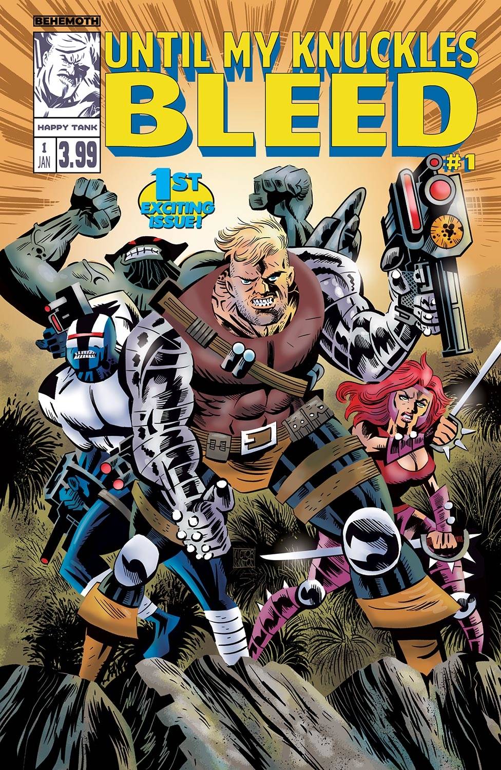 UNTIL MY KNUCKLES BLEED #1 CVR F SANTOS 1/10 INC (MR)