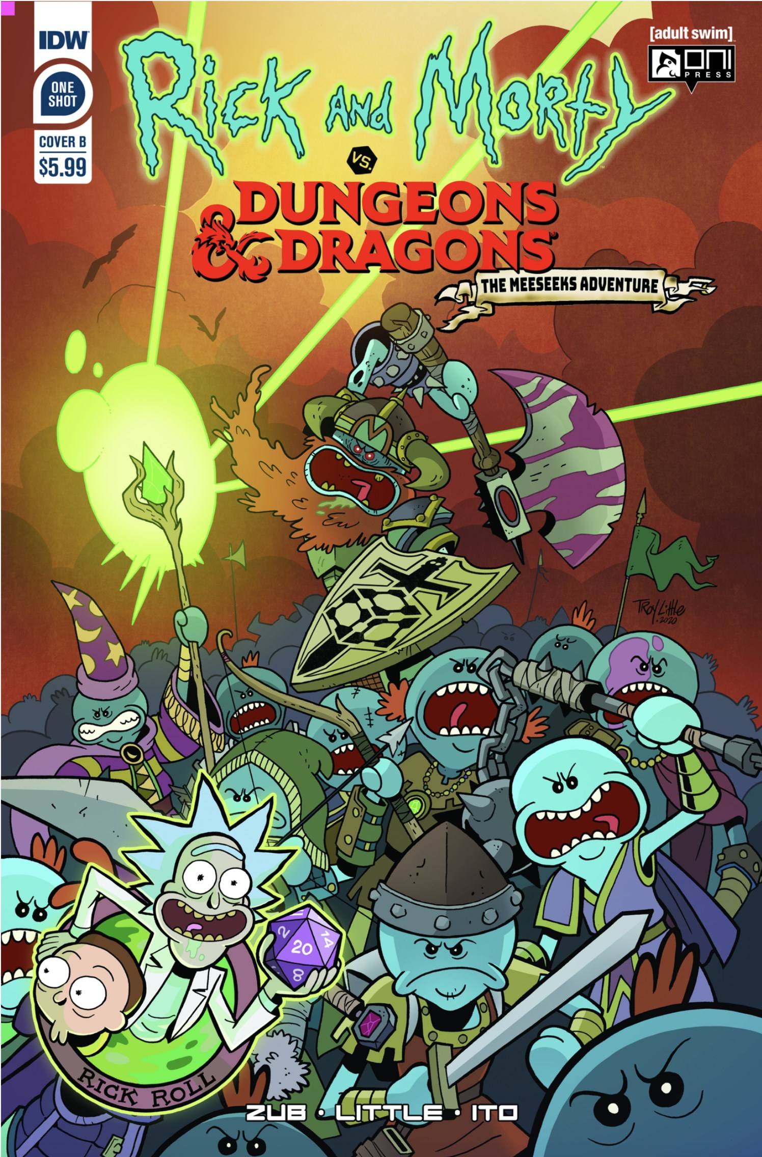 RICK & MORTY VS DUNGEONS & DRAGONS MEESEEKS