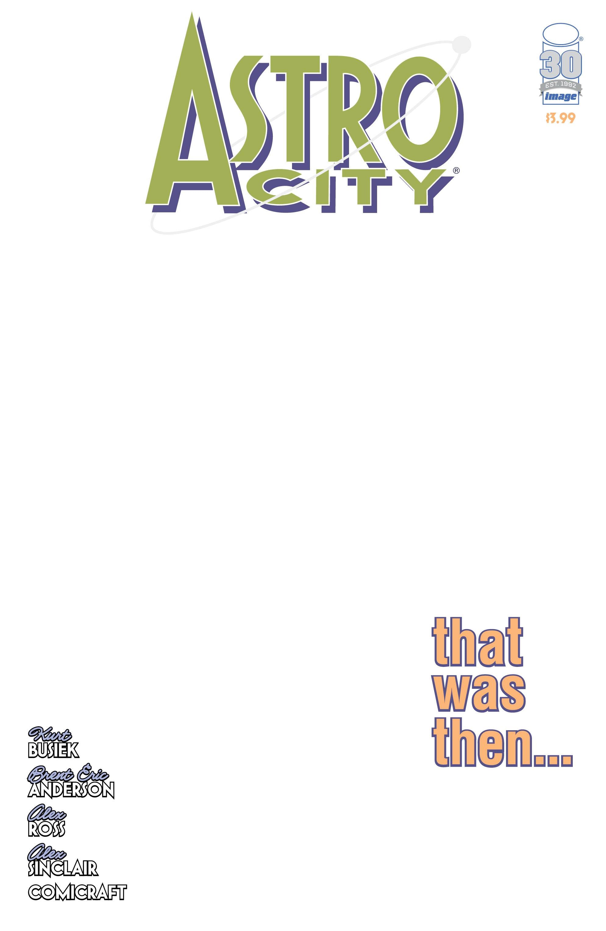 ASTRO CITY THAT WAS THEN SPEC CVR H BLANK CVR