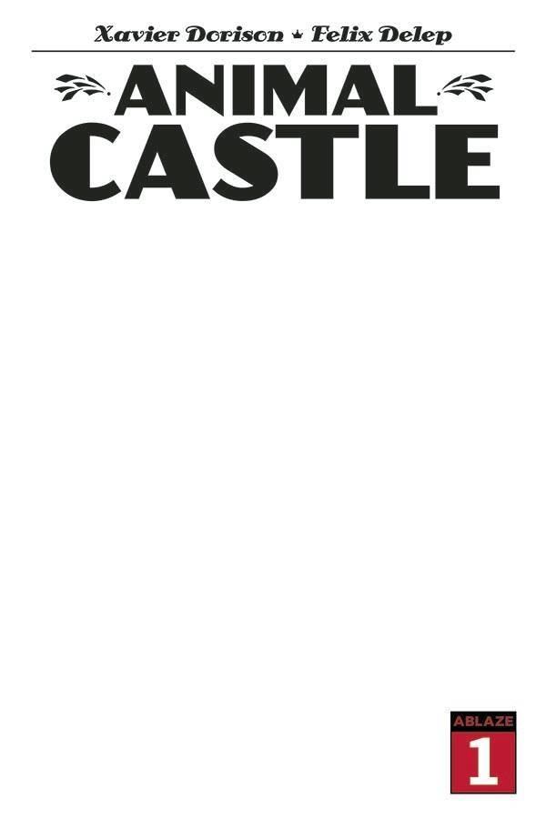 ANIMAL CASTLE #1 2ND PTG BLANK SKETCH CVR